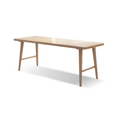 Burlywood Rectangular Solid Wood Writing desk | Wayfair North America