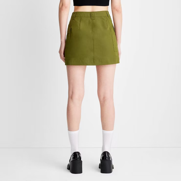 Women's High-Rise Cargo Mini Skirt - Future Collective™ with Gabriella Karefa-Johnson | Target