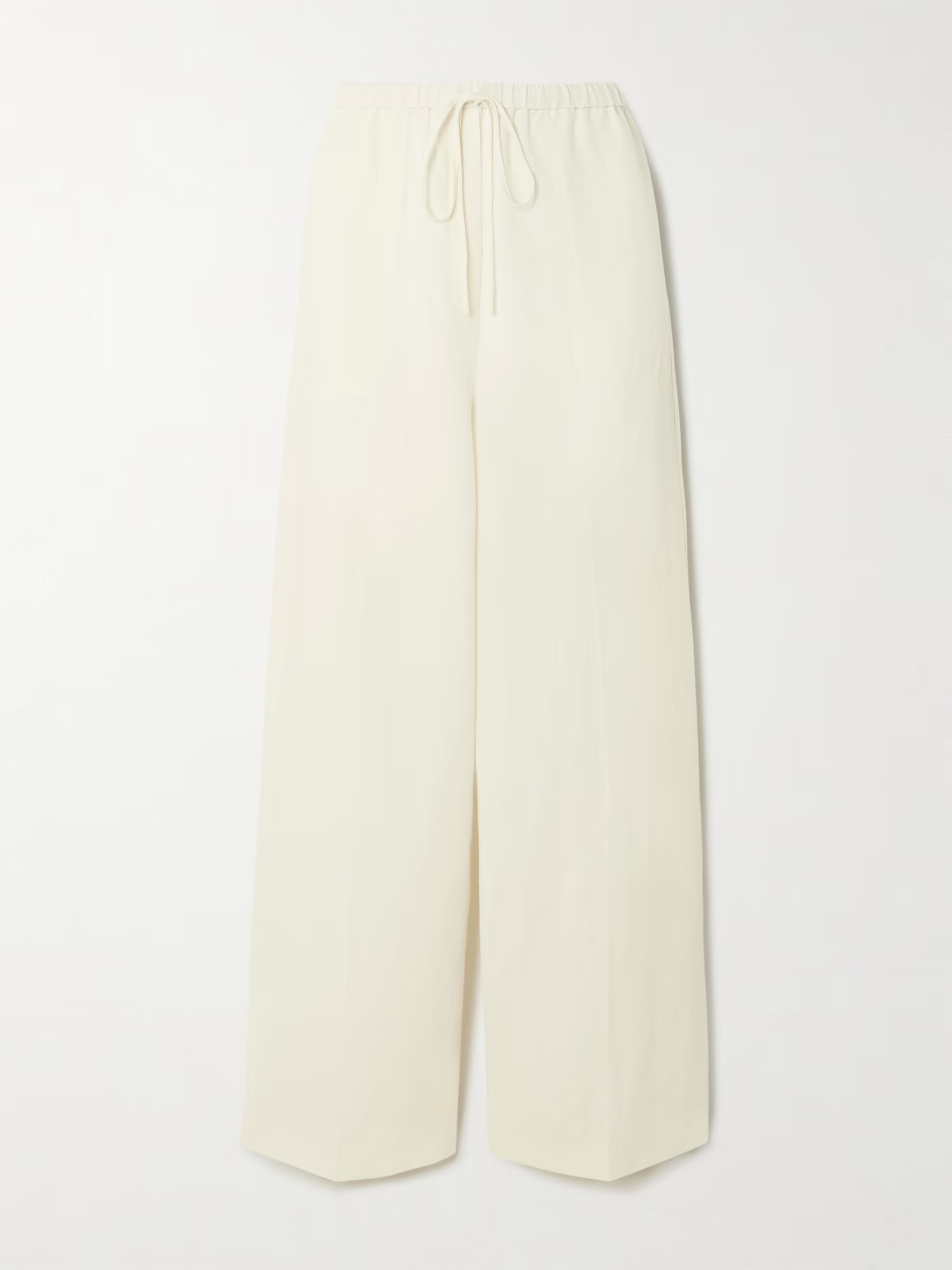 TENCEL ™ Lyocell and linen-blend wide-leg pants | NET-A-PORTER (UK & EU)