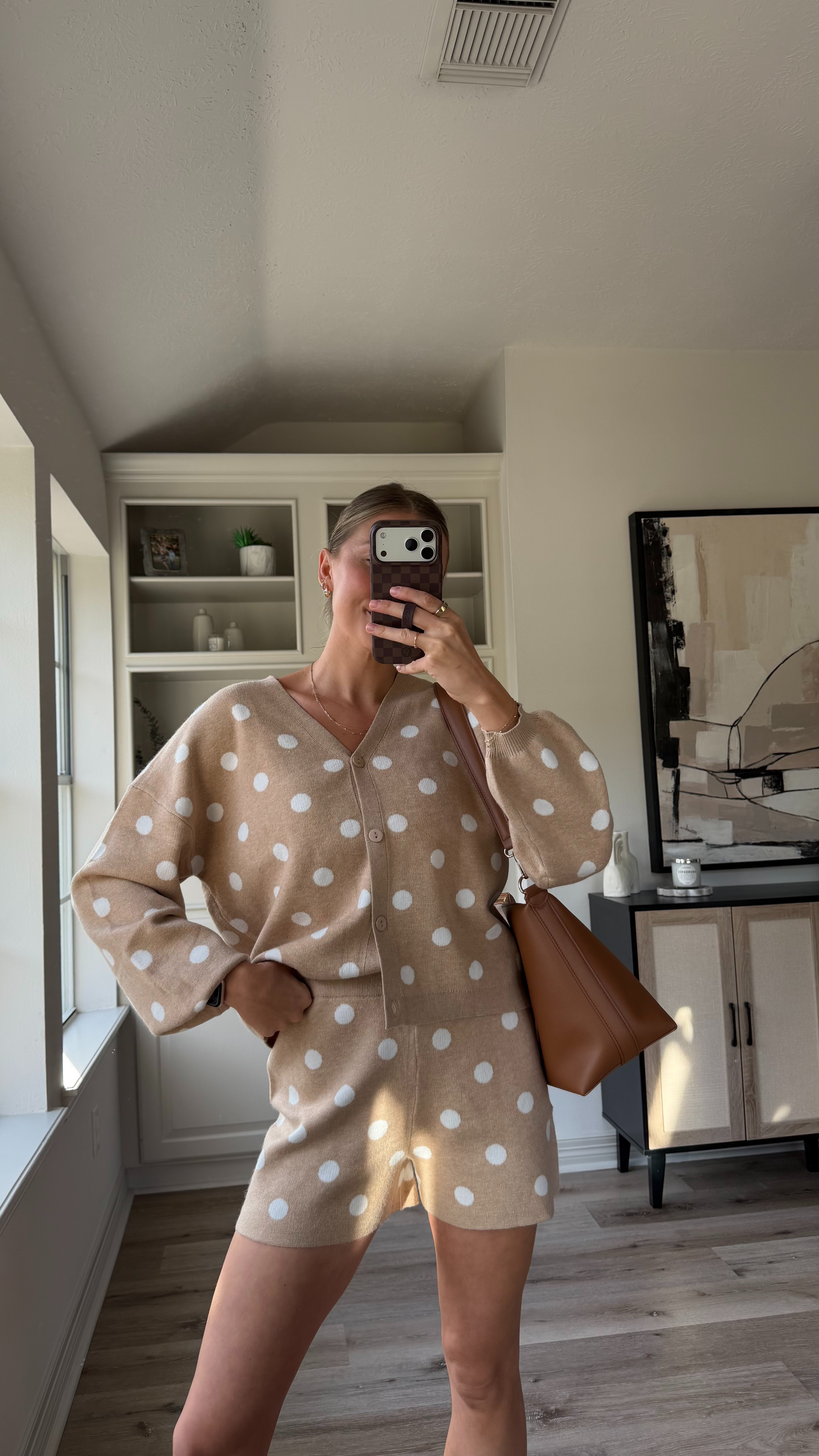 Loving this cute but comfy polka dot set! Wearing size small
 

 #LTKootd