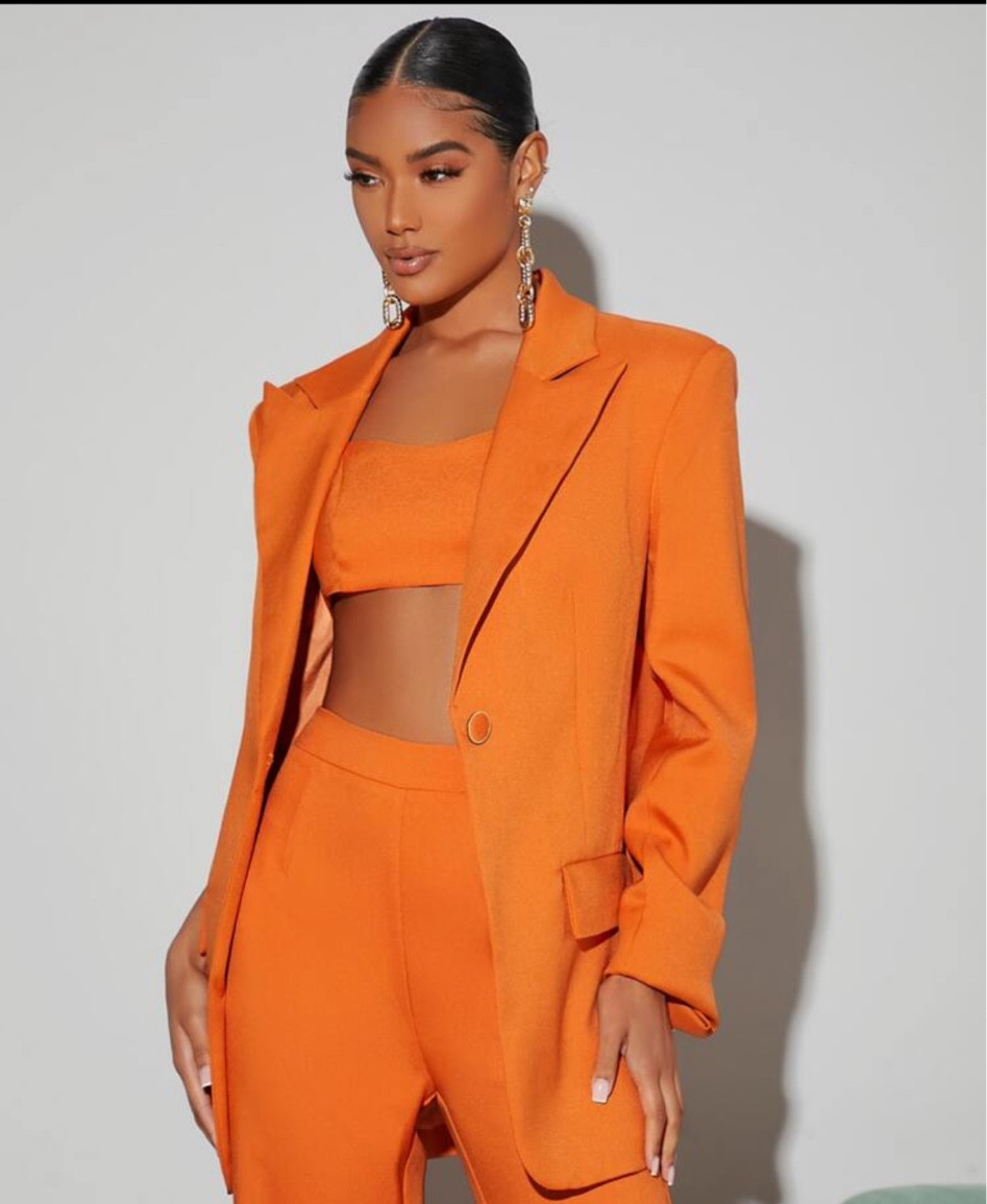 Orange Blazer 🍊✨

#LTKHalloween #LTKstyletip #LTKSeasonal
