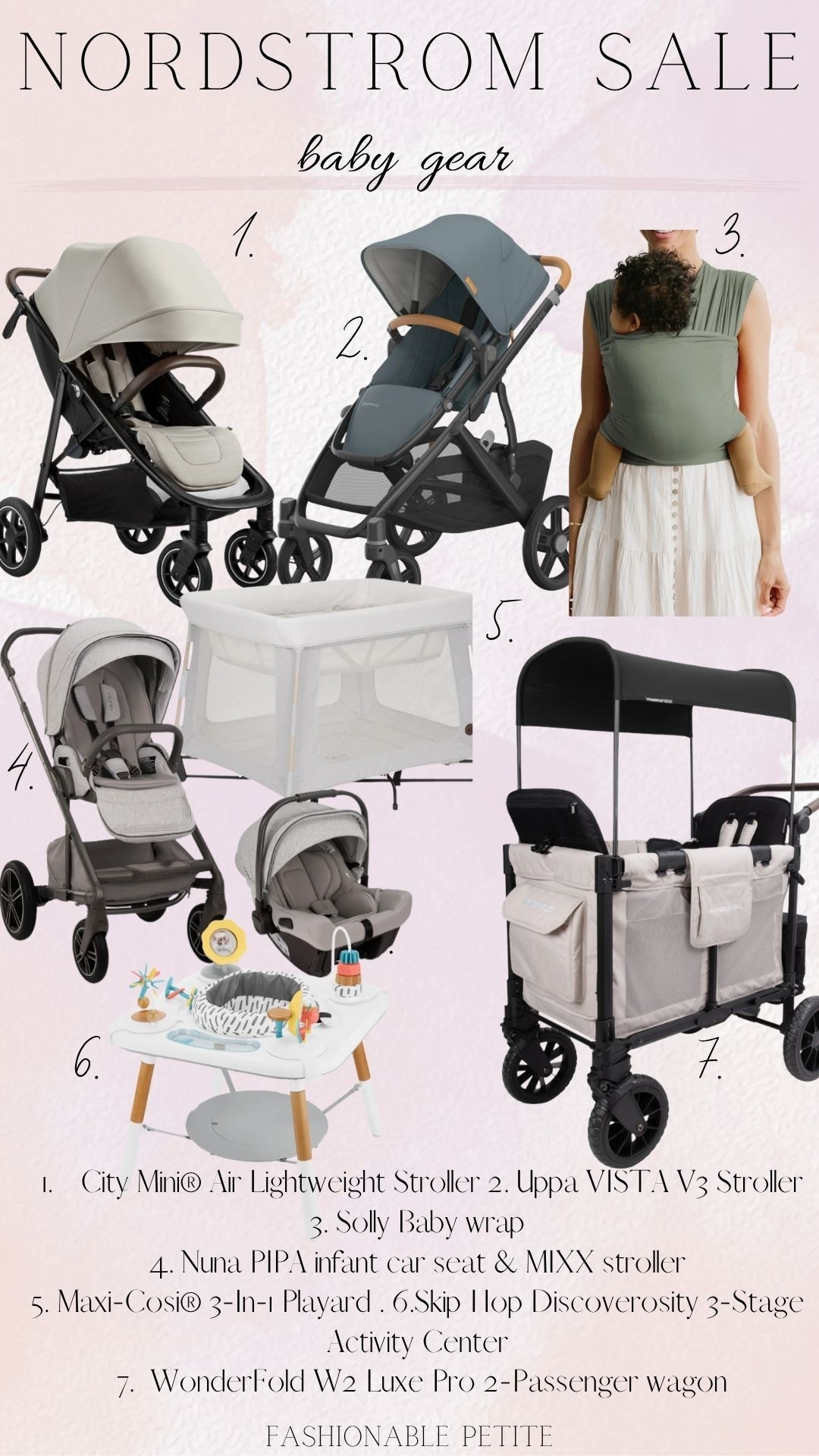 Baby gear on sale during the Nordstrom sale! Baby gear from both Nuna and Uppa that rarely goes on sale! 
Wagon, stroller, Nuna, uppa, pack n play, baby carrier, baby registry, baby bouncer, Nordstrom sale 

#LTKSaleAlert #LTKBaby #LTKBump