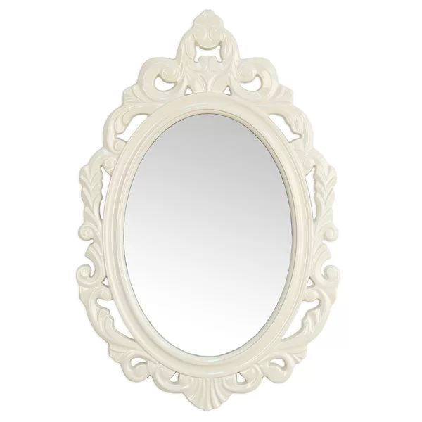 Off-White Alissa Traditional Wall Mirror | Wayfair North America