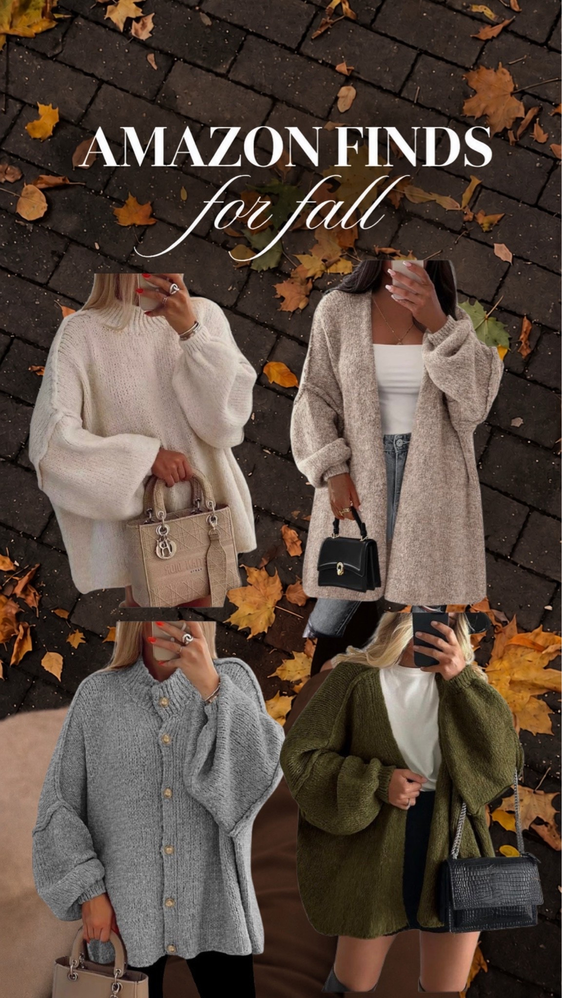 Aesthetic chic girl finds
Amazon favorites. 
Fall fashion 2026 #fallfashion #cozysweater #cardigan