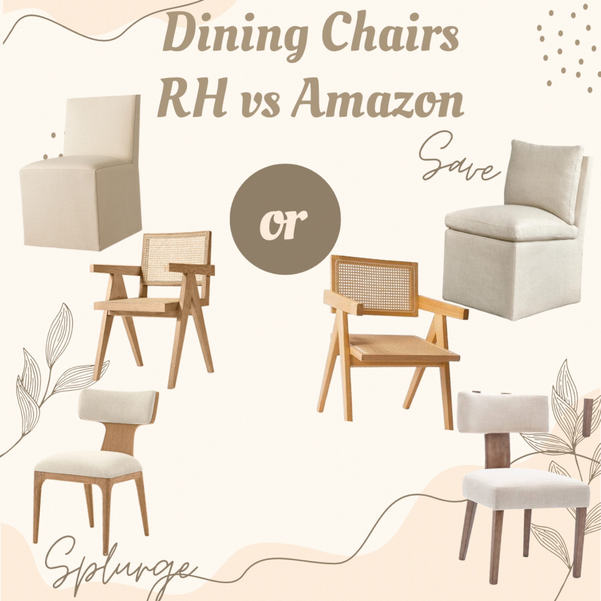Dining Chairs RH Dupes

#LTKstyletip #LTKhome