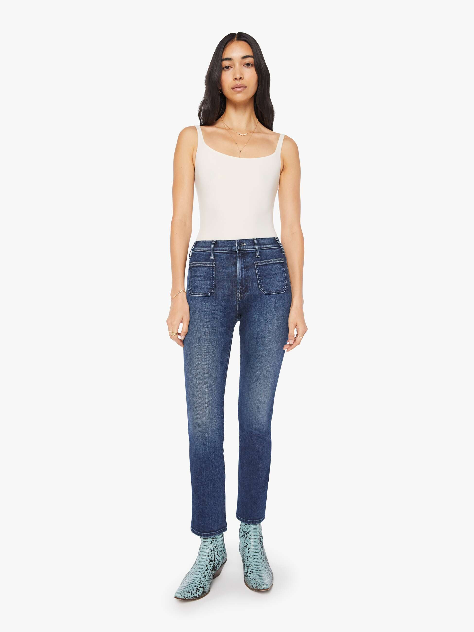 The Patch Pocket Insider Flood | Mother Denim