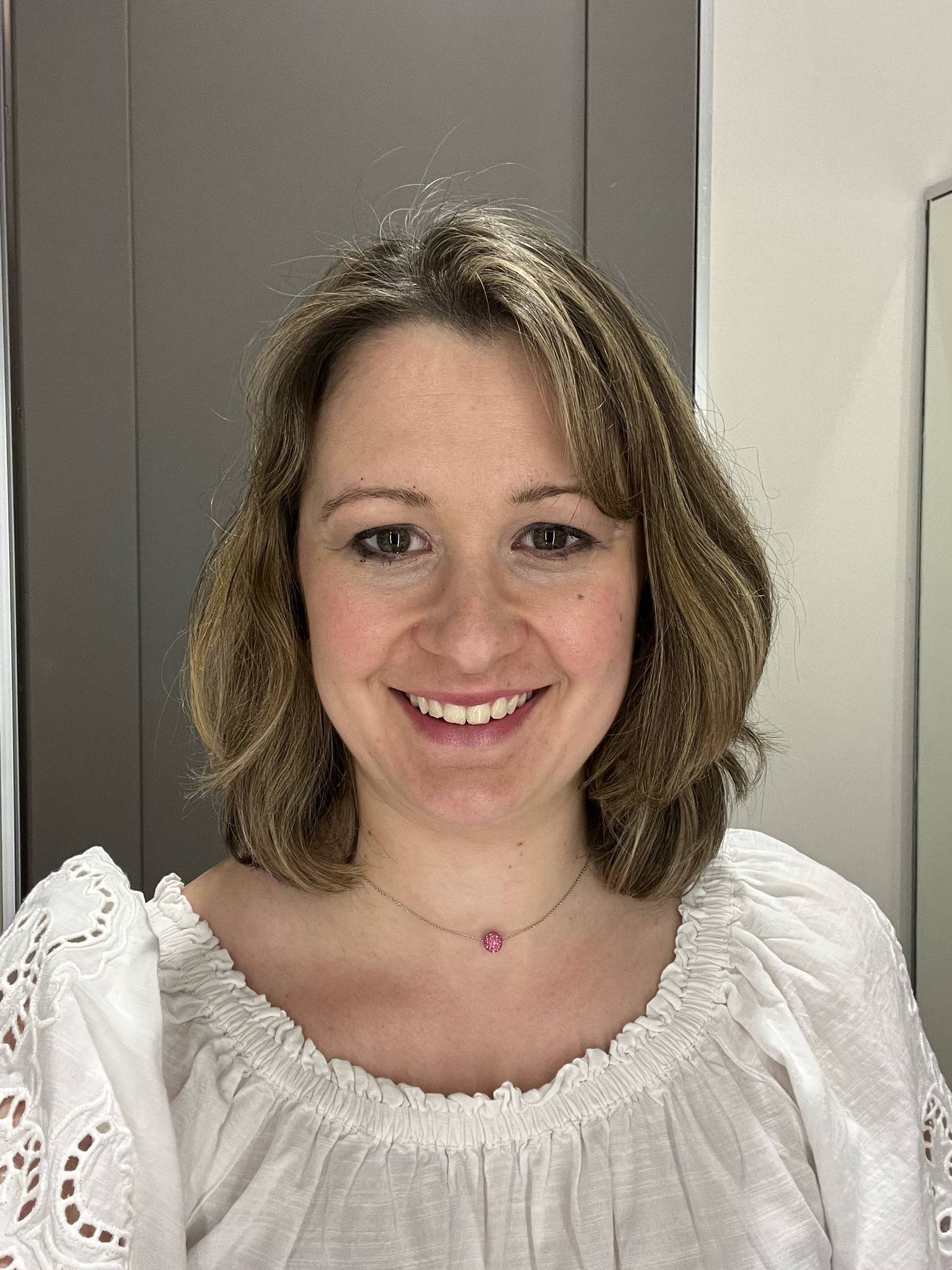 Perfect soft white top at Target. 

#LTKunder50 #LTKFind #LTKsalealert