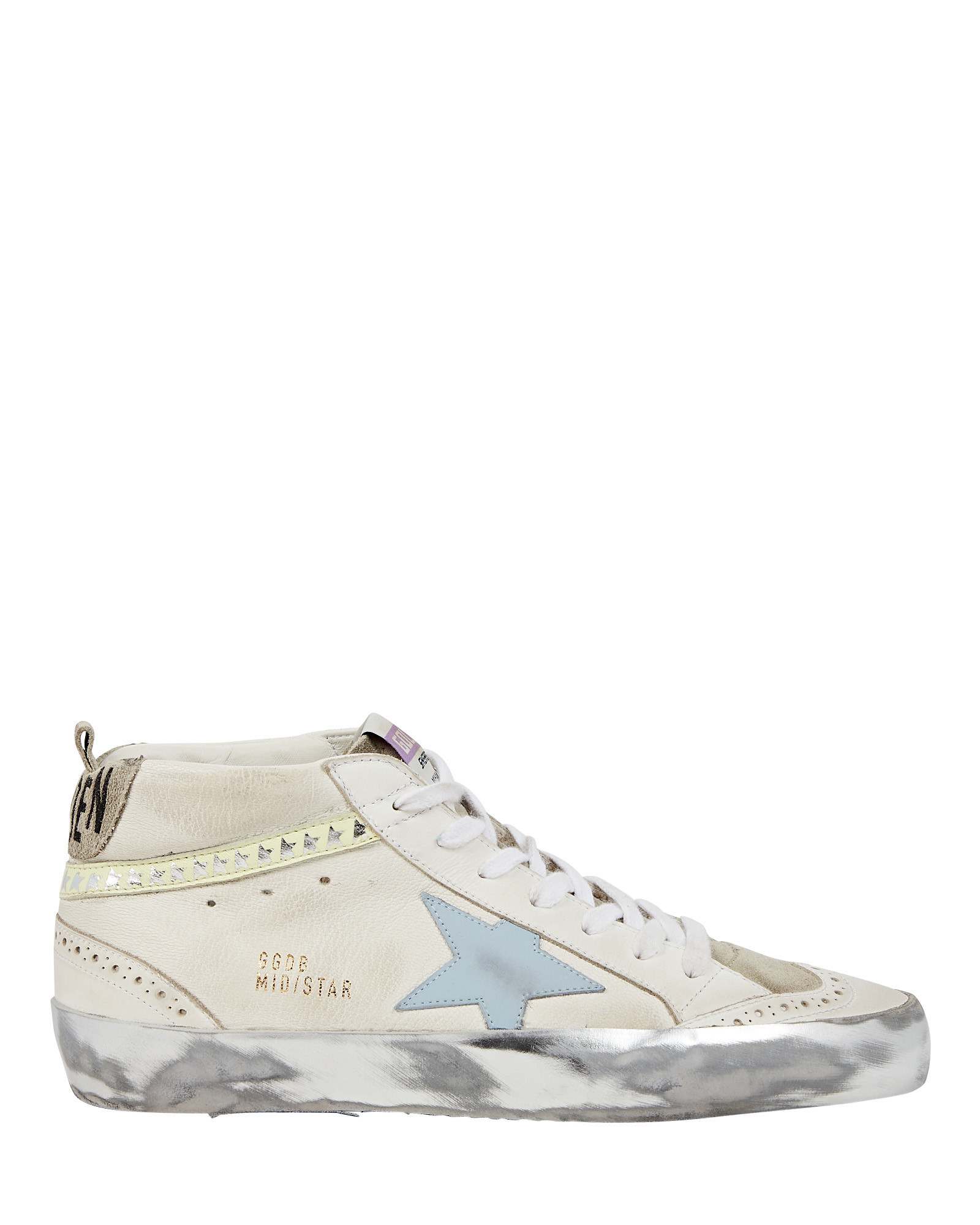 Mid Star Leather Sneakers | INTERMIX