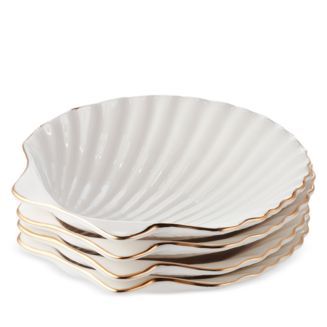 AERIN Shell Appetizer Plates, Set of 4 Back to results - Bloomingdale's | Bloomingdale's (US)