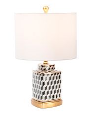 22in Alisha Ceramic Table Lamp | TJ Maxx