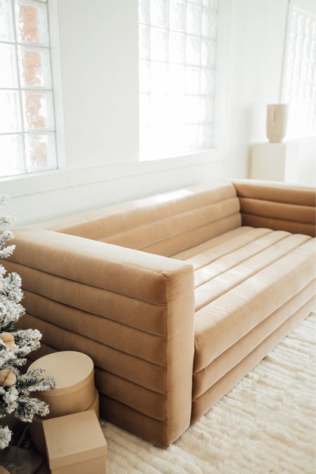 Home decor / furniture/ Carmel brown sofa 

#LTKstyletip #LTKhome #LTKHoliday