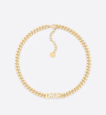 Dio(r)evolution Necklace Gold-Finish Metal | DIOR | Dior Couture