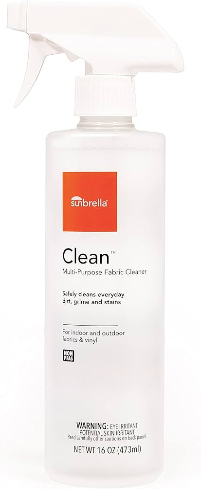 Sunbrella Clean Multi-Purpose Fabric Cleaner | All-in-One Solution for Water-Safe Fabrics and Vin... | Amazon (US)
