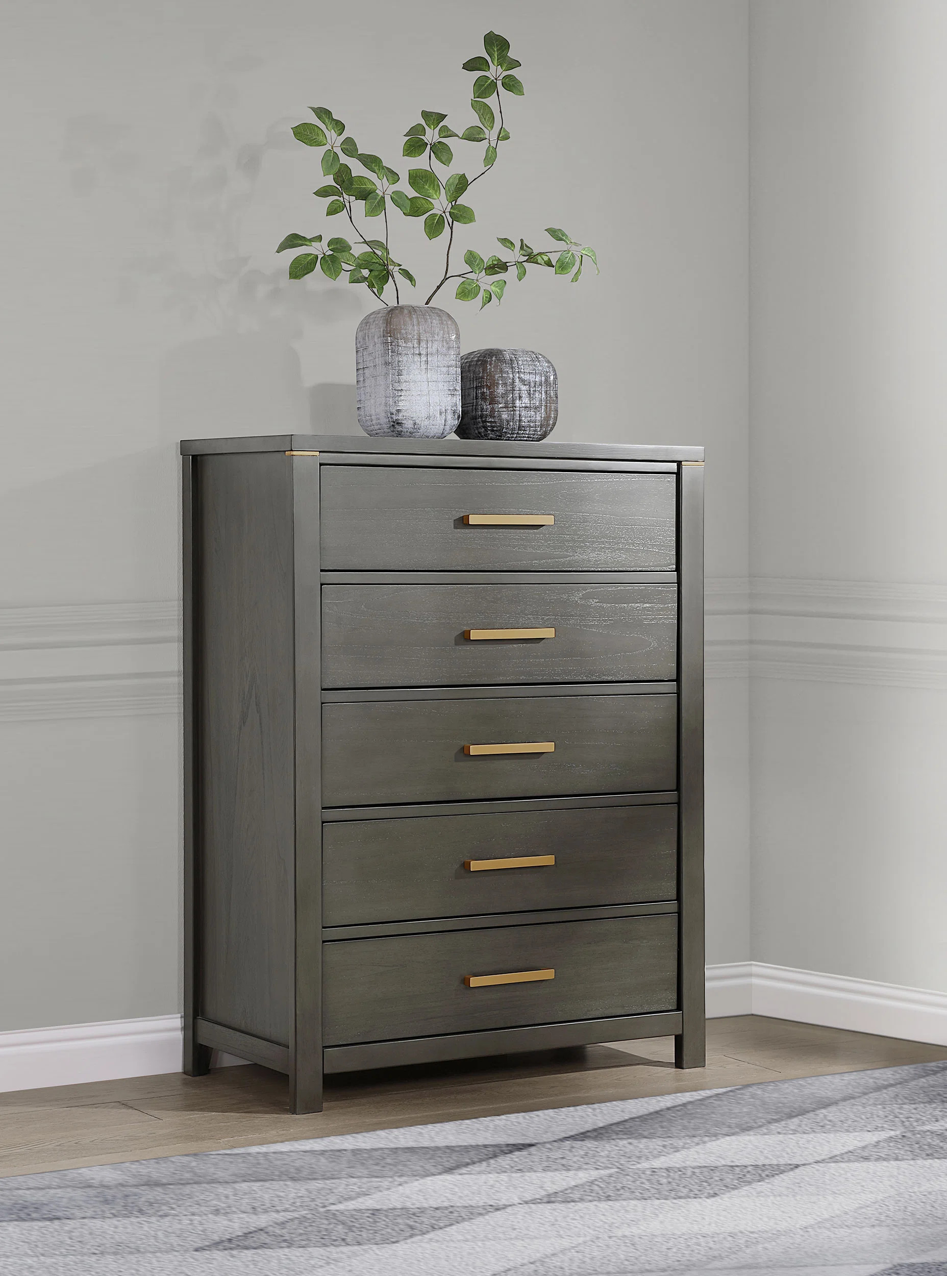 Loon Peak® Jaiyda 5 - Drawer Dresser | Wayfair | Wayfair North America