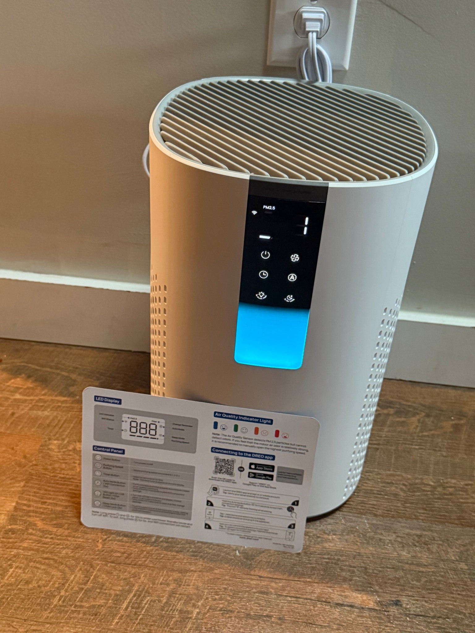 I love this air purifier! It has a child lock too so little hands won’t mess it up. 🫶🏼 Comes in black and white.
#Cleanair #airpurifier #healthy #home #nontoxic

#LTKGiftGuide #LTKHome
