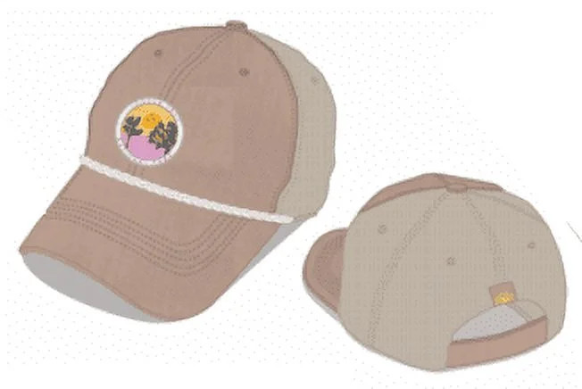 Home Free Joshua Tree Golden Sun State Hat | Walmart (US)