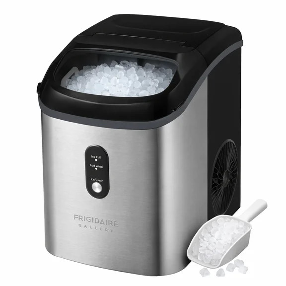 Frigidaire 33 lbs. Countertop Nugget Ice Maker, Self-Cleaning Ice Machine with Touch Controls, Bl... | Walmart (US)
