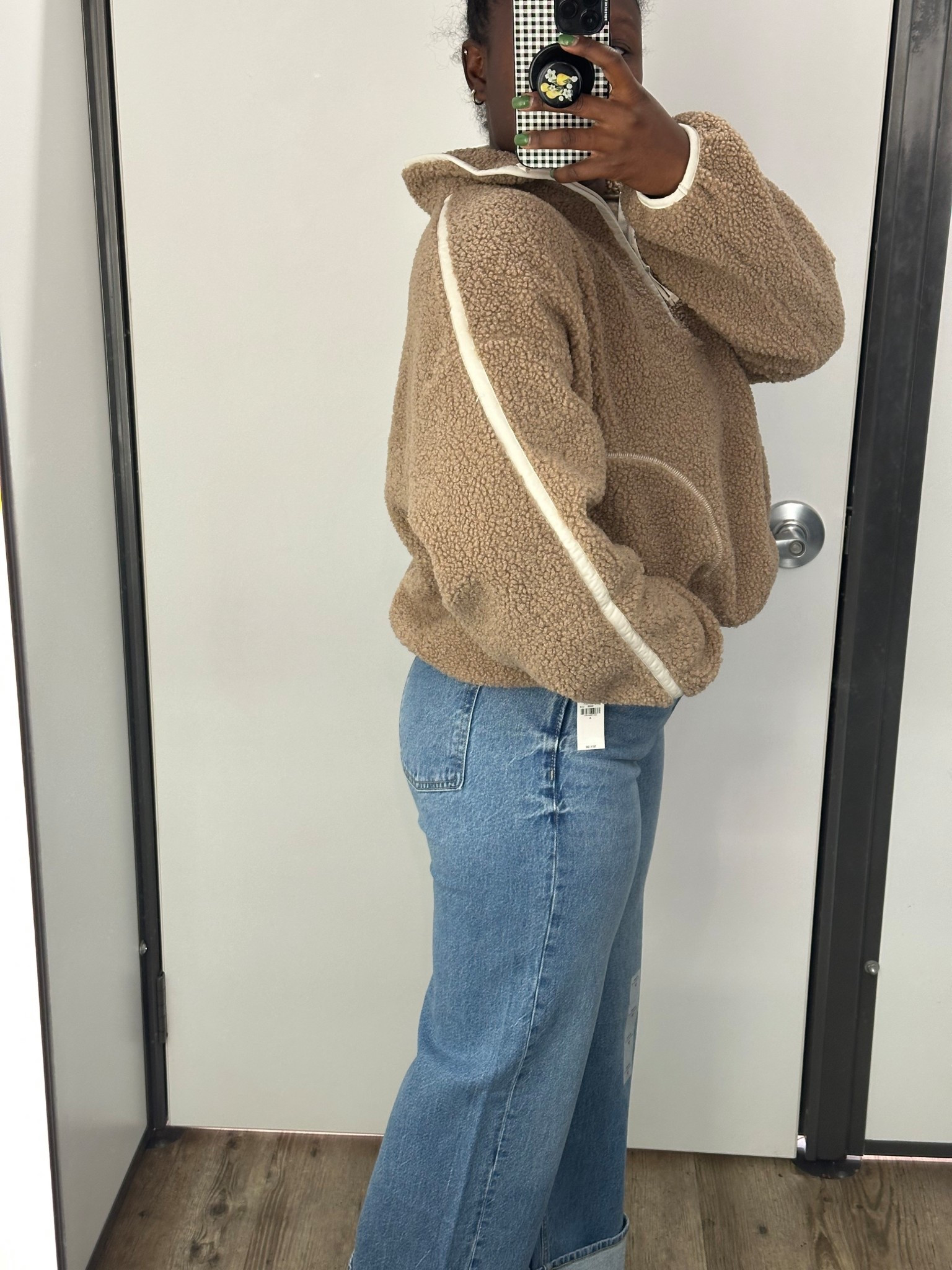 Wearing a large in 1/2 zip + size 4 in jeans 

#LTKHoliday #LTKSaleAlert #LTKSeasonal