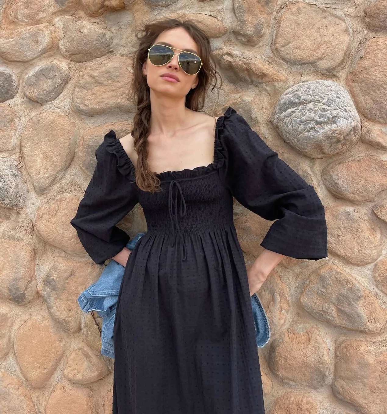 The Scarlett Long Sleeve Nap Dress | Hill House Home US