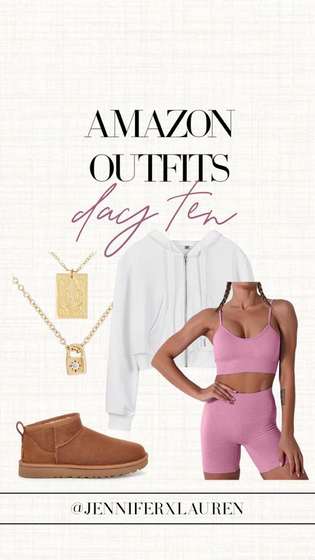 Amazon workout set

Workout outfit. Amazon outfit. Outfit ideas. Two piece set. Hoodie. Amazon loungewear  

#LTKSeasonal #LTKunder50 #LTKunder100