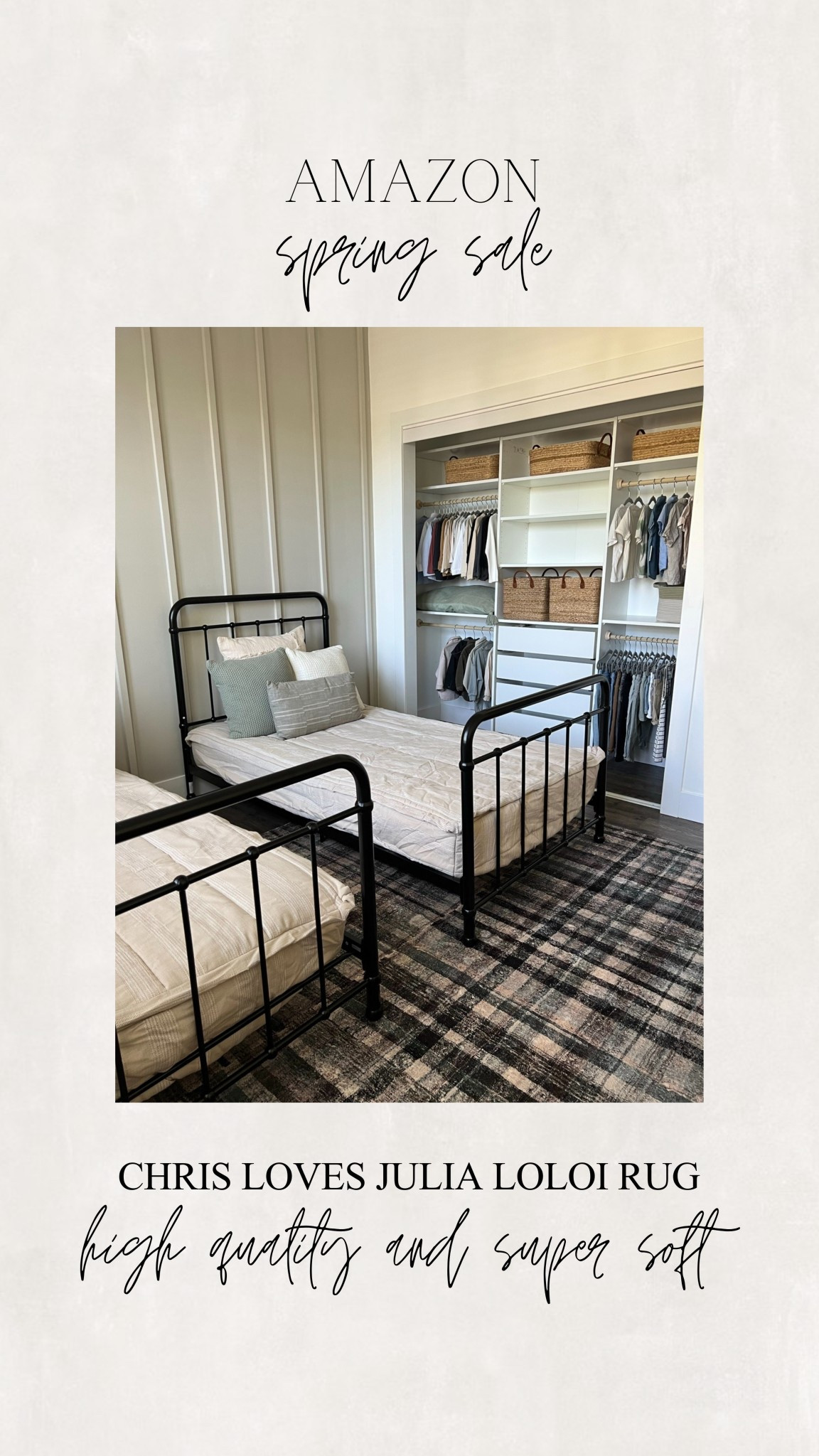 Amazon spring sale, Chris loves Julia rug, Loloi rug, boys room rug, boys room decor, area rug 

#LTKSaleAlert #LTKHome