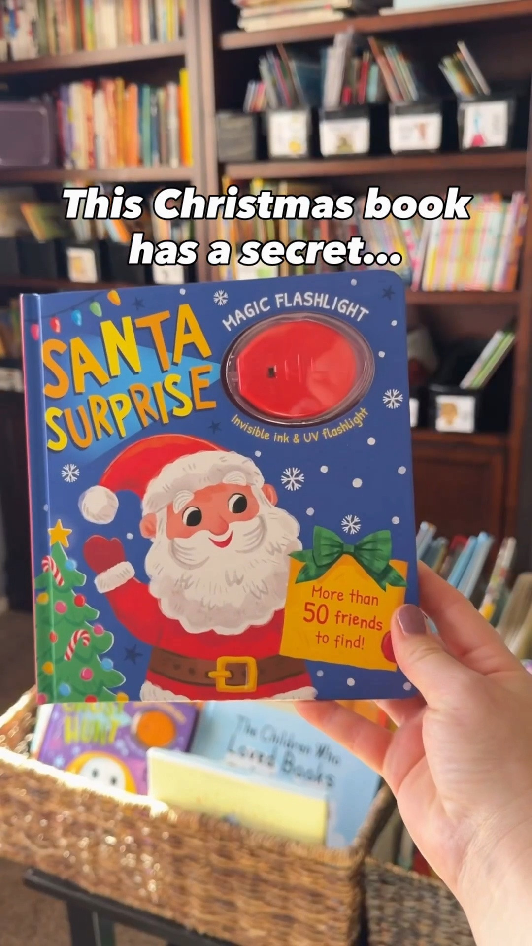 This just came out a few days ago and I already know it’s going to be a favorite… 🎅

If you loved our Ghost Hunt book, you’re going to want to see this one! Santa Surprise uses a UV flashlight to magically reveal 50+ surprises throughout the book. 🔦🎄

My kids LOVE the surprise factor, and I love finding unique holiday books that give us something fun to do together.

And just a little reminder to grab the really good new holiday books early because they can sell out quickly once holiday shopping gets going! 👀🎁

#LTKSeasonal #LTKKids