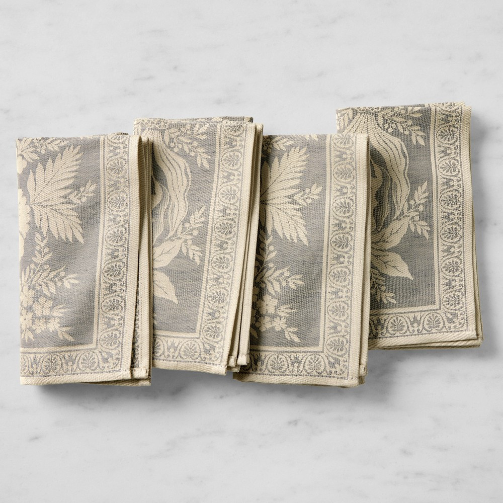 Vintage Floral Jacquard Napkins, Set of 4 | Williams-Sonoma