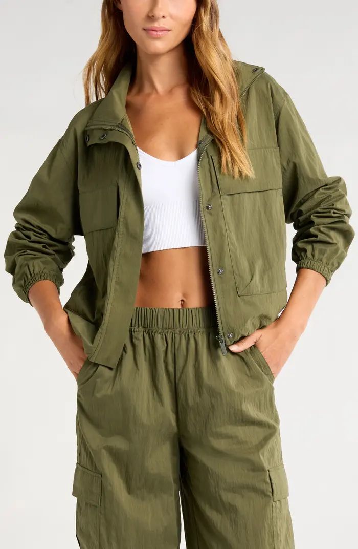 Zella Boundless Utility Jacket | Nordstrom | Nordstrom