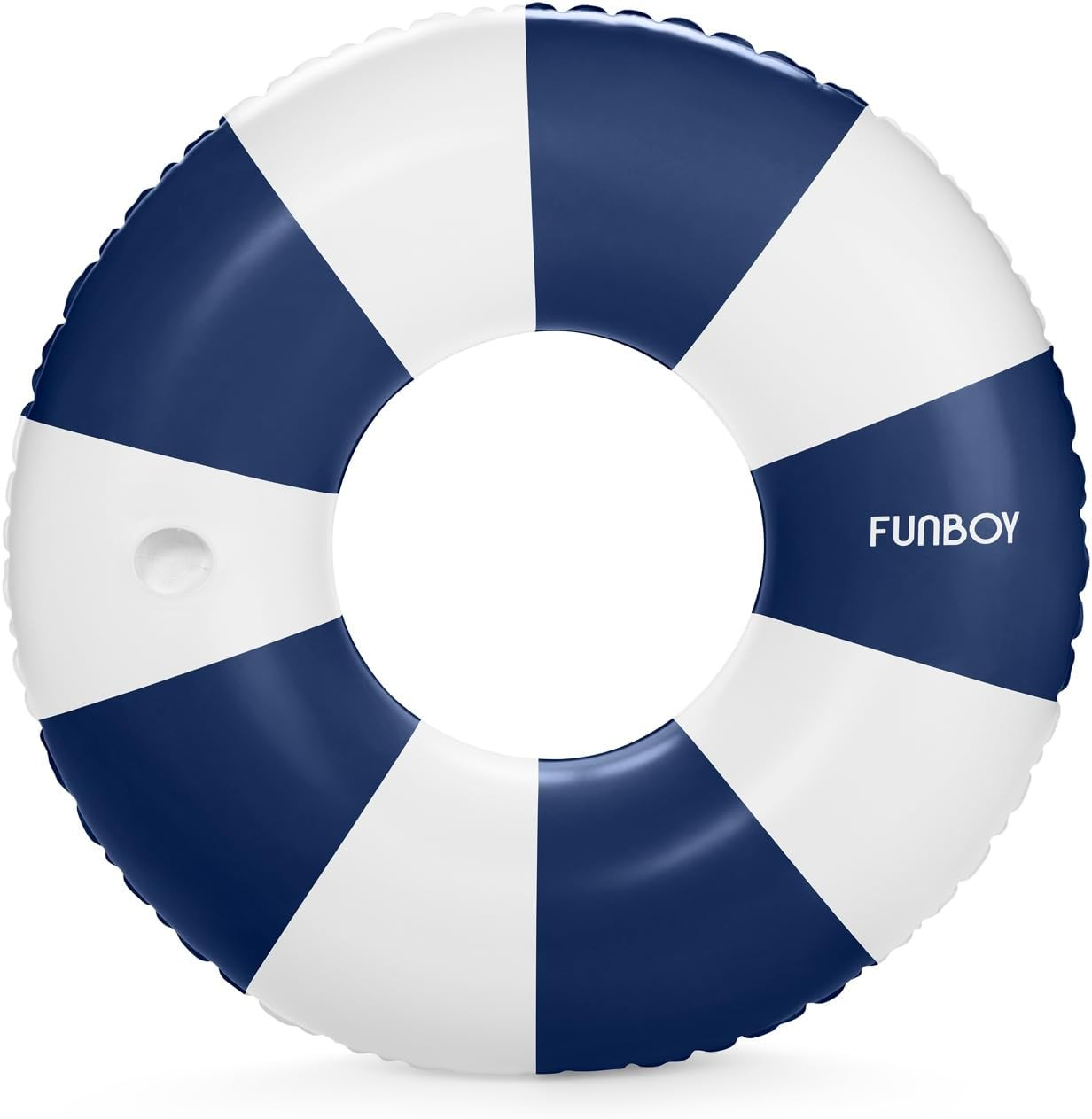 FUNBOY Giant Vintage Stripe Inflatable Tube Pool Float with Cup Holder 48" Large Pool Float for A... | Amazon (US)