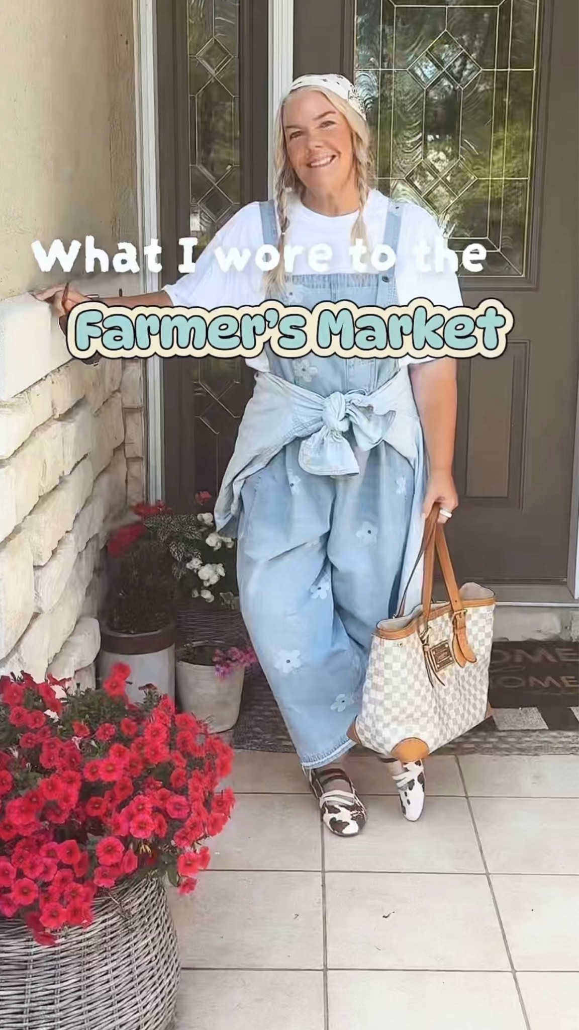 What I wore to the Farmer’s Market! Size XL #overalls #summeroutfits

#LTKMidsize #LTKOver40 #LTKSeasonal