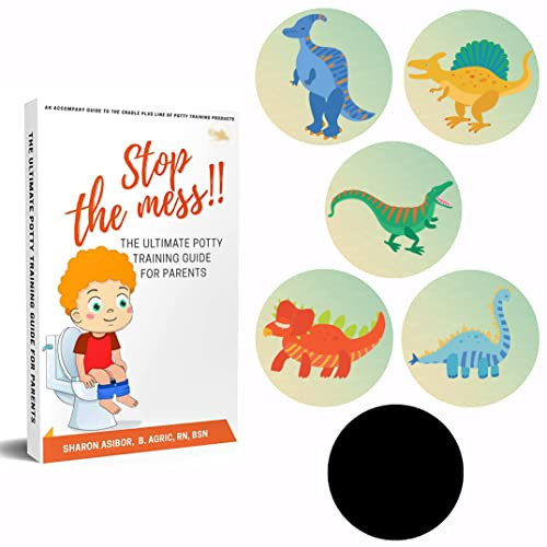 Potty Training Seat Magic Sticker | Dinosaur Potty Training Toilet Color Changing Sticker | 5 Pack Toilet Targets with Free Potty e Book | Use with or Without Potty Chart or Potty Watch | Amazon (US)