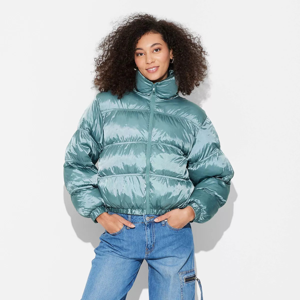 Women's Puffer Jacket - Wild Fable™ | Target