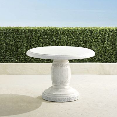 Marana Faux-stone Bistro Table | Frontgate | Frontgate
