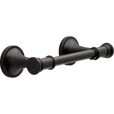 Delta Grove Park Venetian Bronze Wall Mount Pivot Toilet Paper Holder | Lowe's