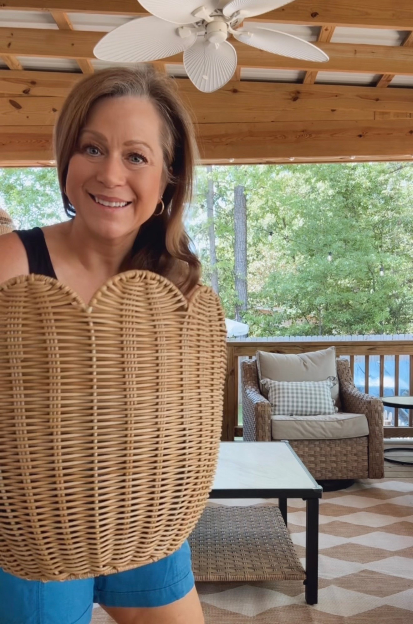 Woven scallop basket 

I  am adding faux floral stems to mine, but it is also perfect for toys, Blankets and more! 

#LTKHome #LTKmomlife #LTKSeasonal