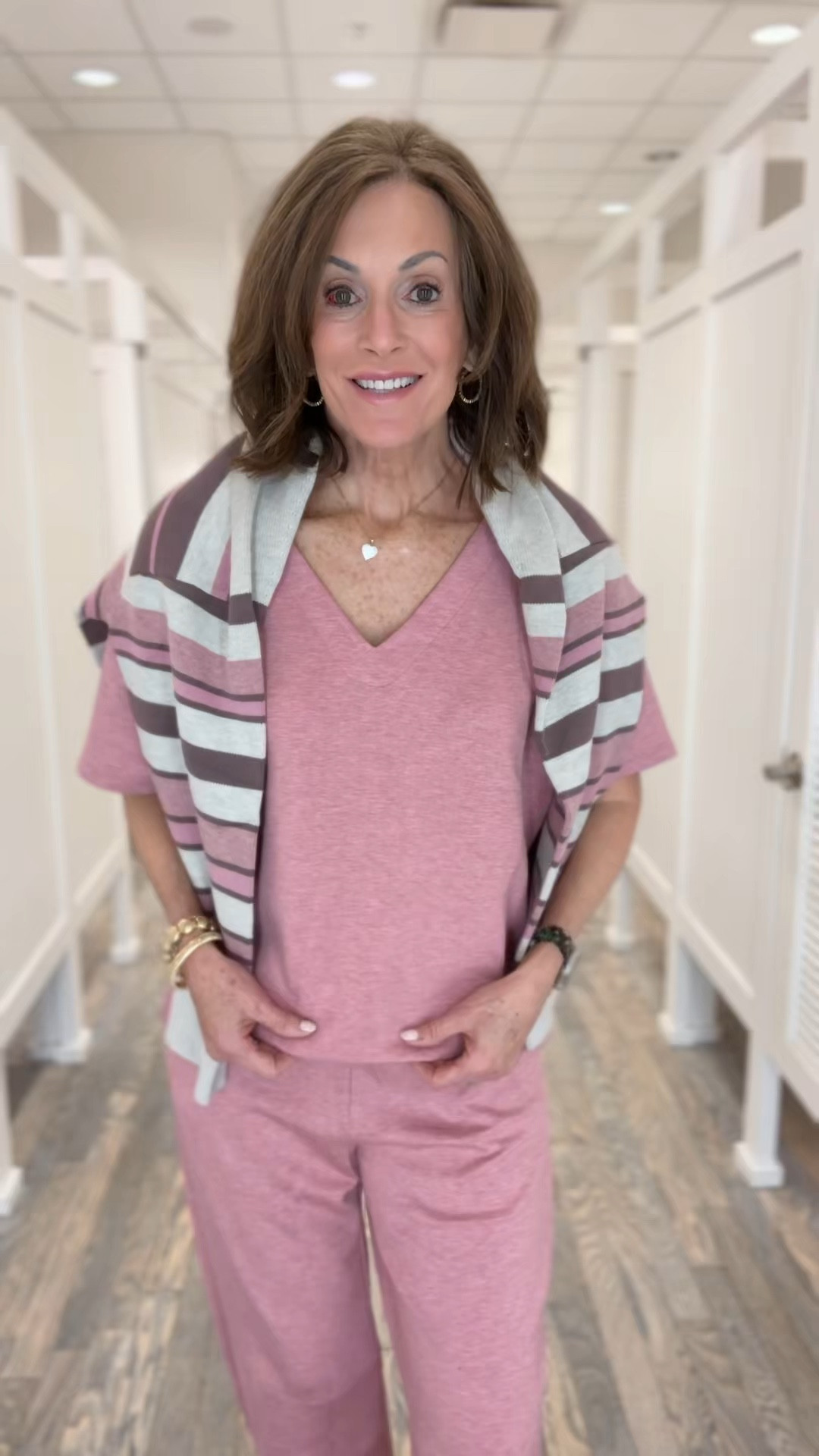 Scuba soft top - large
Super soft pants - medium

Loungewear 
Vacation
Spring 
Travel 


#LTKMidsize #LTKOver40 #LTKTravel