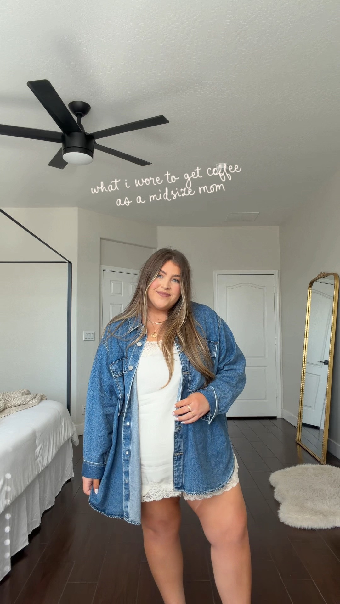 coffee shop outfit ☕️✨ wearing xl in top & shorts!

fall outfit
fall trends
aerie
matching set
midsize

#LTKMidsize #LTKootd #LTKmomlife