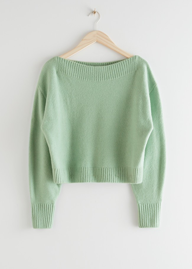 Boatneck Knit Sweater | & Other Stories (EU + UK)
