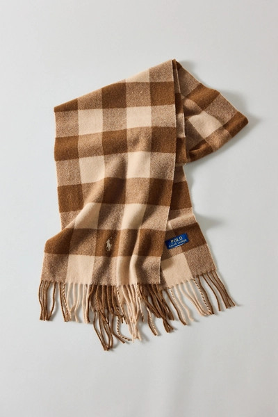 Polo Ralph Lauren Classic Plaid Scarf | Urban Outfitters (US and RoW)
