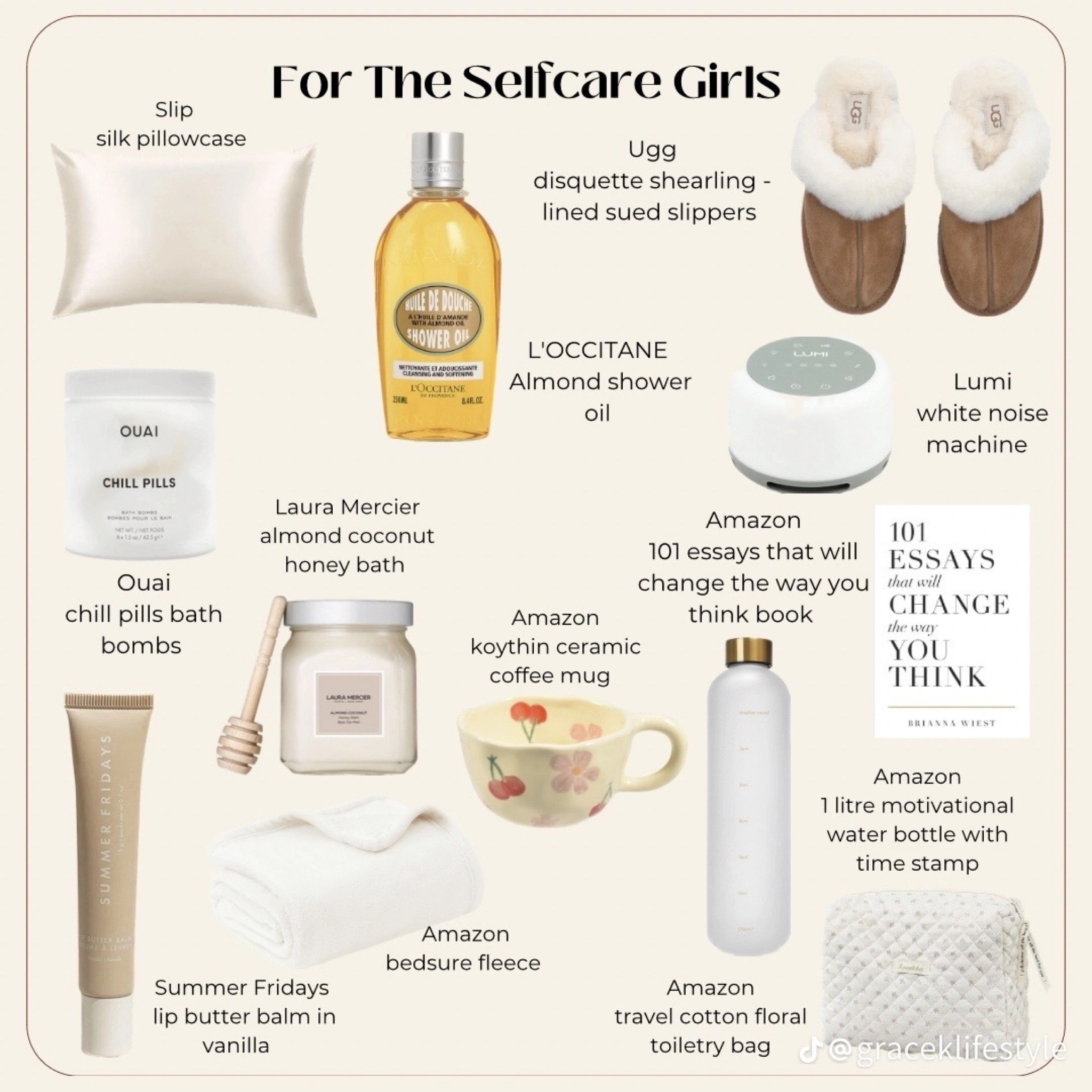 Self care girls gift guide 🫶🏼

#LTKCyberWeek 

#LTKHoliday #LTKGiftGuide