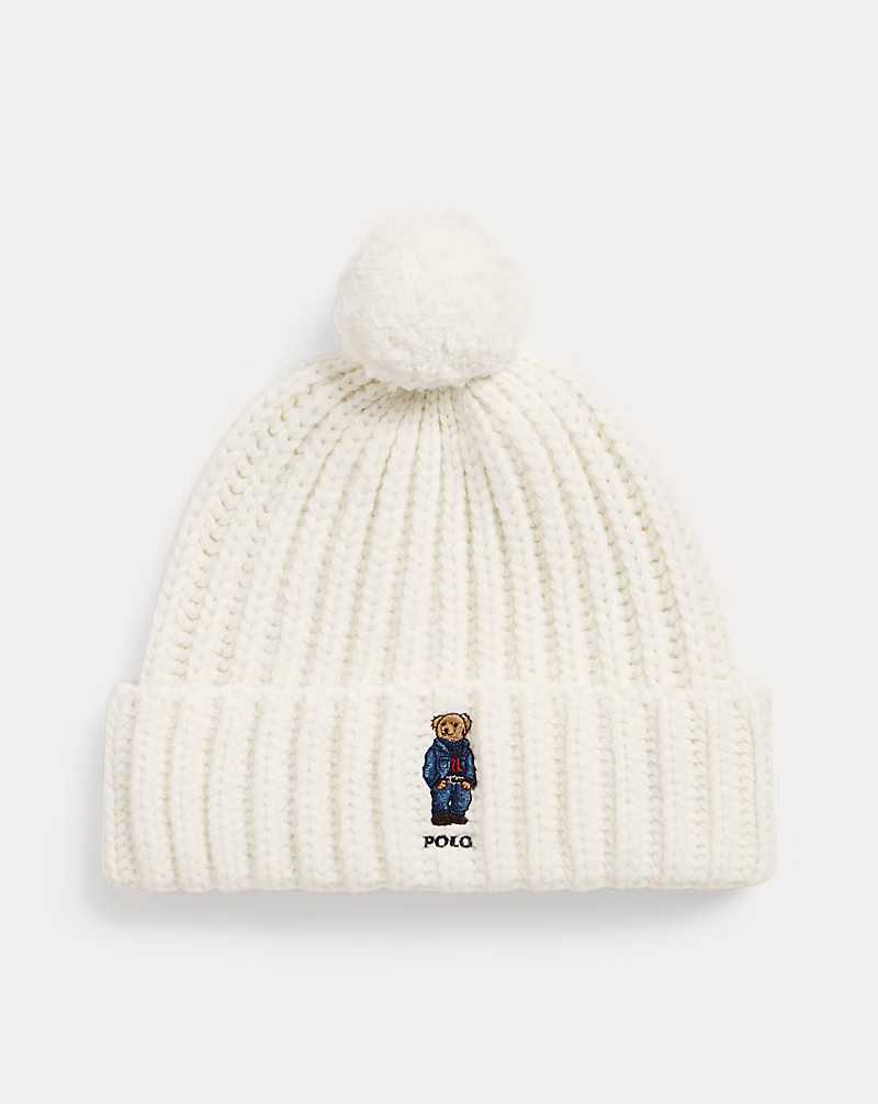 Polo Bear Rib Pom-Pom Beanie | Ralph Lauren (UK)