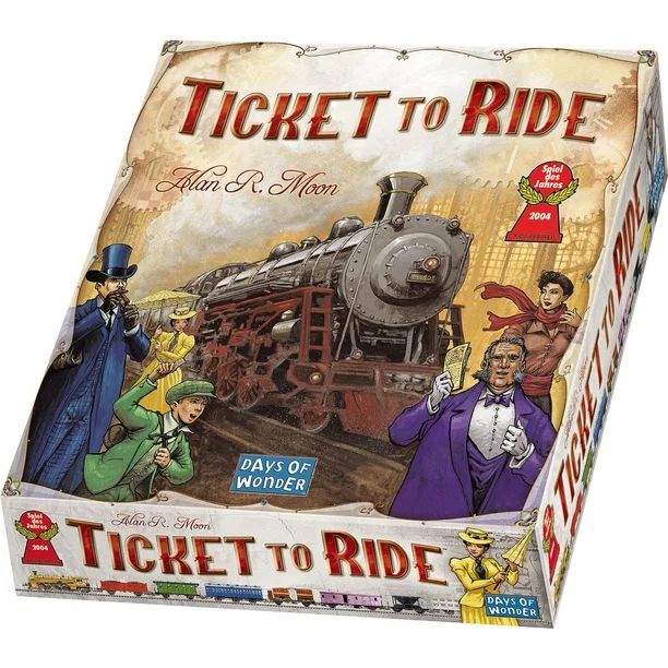 Asmodee Ticket to Ride Board Game, Ticket to Ride Board Game is a game that enacts a cross-countr... | Walmart (CA)