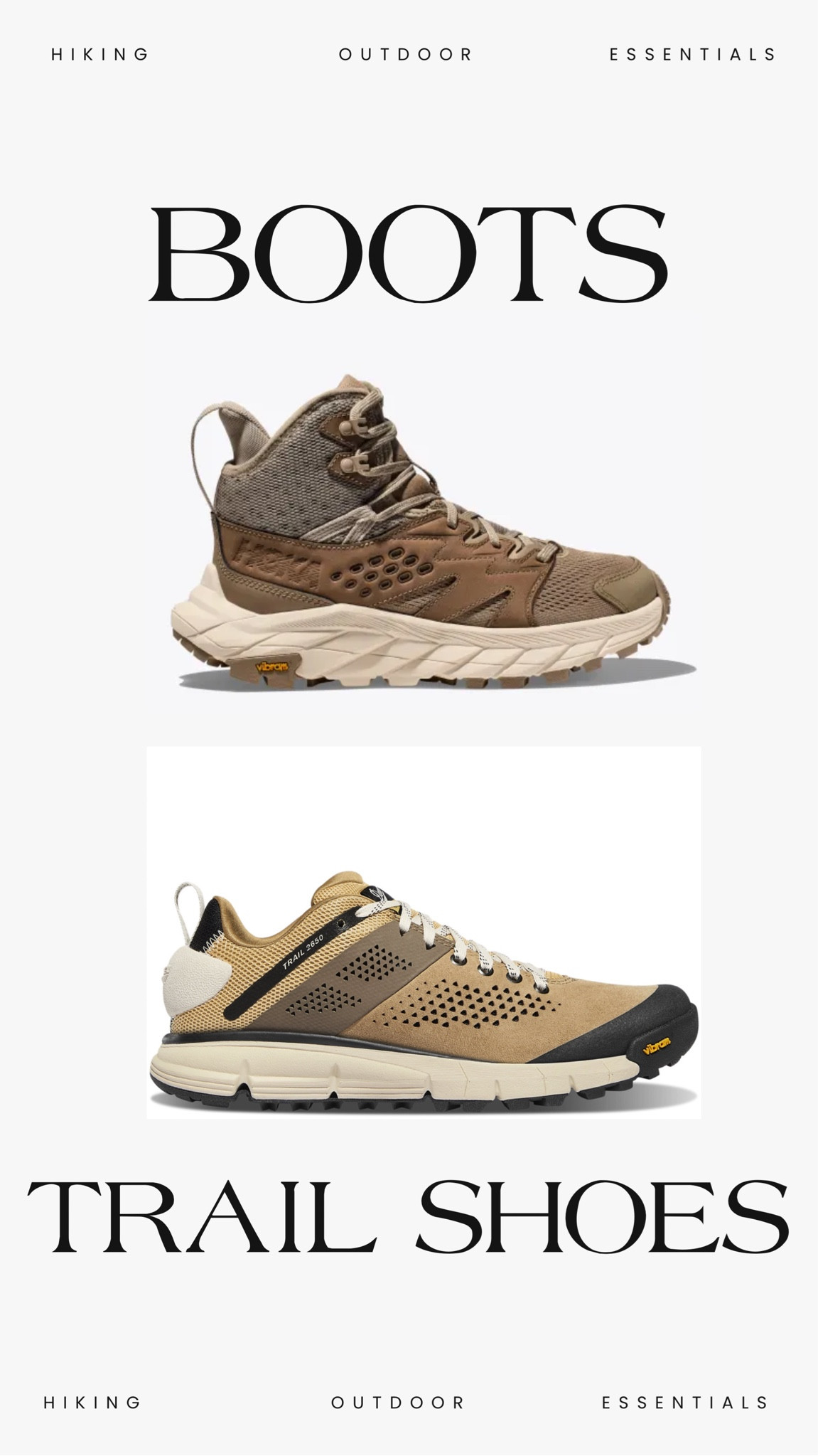 Outdoor hiking essentials— my fave boots + trail shoes 🥾 

#LTKTravel #LTKGiftGuide #LTKFitness