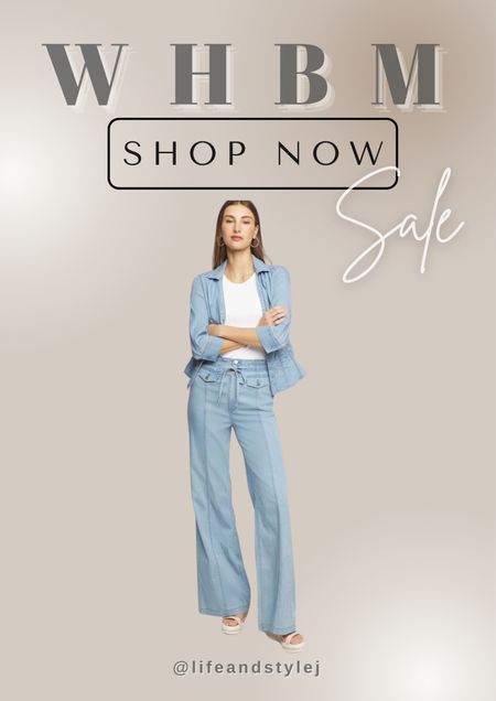Sale alert! The WHBM Extra High-Rise Wide-Leg Jeans combine a flattering fit with a modern silhouette. Pair them with a fitted top and heels for a sophisticated look, or a casual tee and sneakers for an effortlessly chic outfit.

#LTKFindsUnder100 #LTKOver40 #LTKSaleAlert