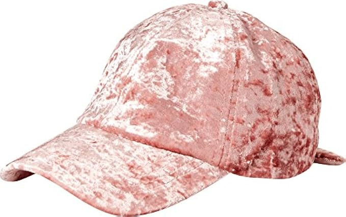 Orchid Row Women's Fashion Velvet Baseball Cap | Amazon (US)