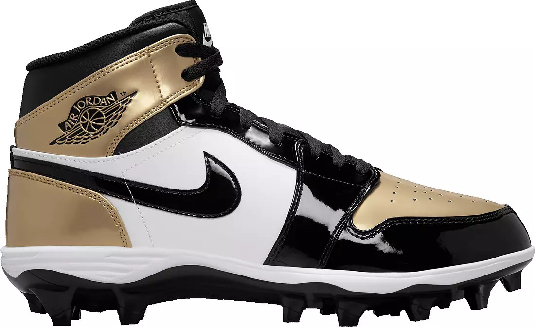 Jordan 1 Men's Mid Football Cleats | DICK'S Sporting Goods
