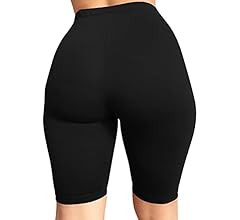 BORIFLORS Women's Sexy Athletic Workout High Waist Gym Biker Shorts | Amazon (US)