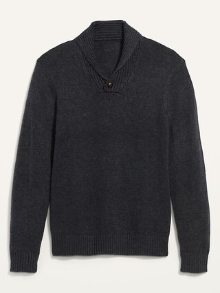 Cozy Shawl-Collar Sweater for Men | Old Navy (US)