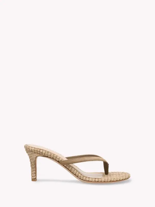 Gianvito Rossi Calypso Sandals in Brown at Nordstrom, Size 39 | Nordstrom