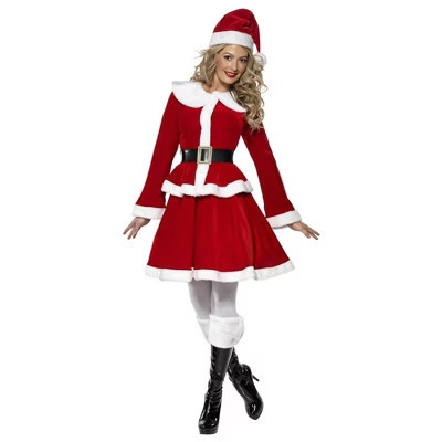 Smiffys Miss Santa Adult Costume Large | Target